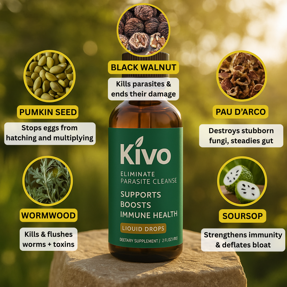 Kivo Natural Parasite Cleanse